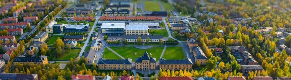 Flygfoto Campus Östersund